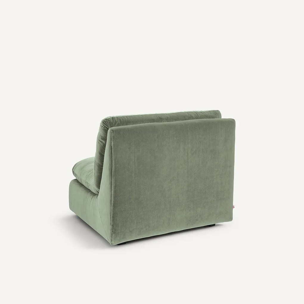 Modulaire hoek in fluweel, GIULIANO