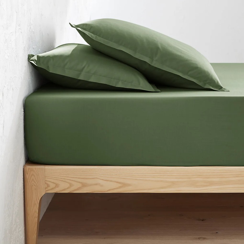 Hoeslaken perkal katoen, 80 draden, 30 cm kop, Scenario