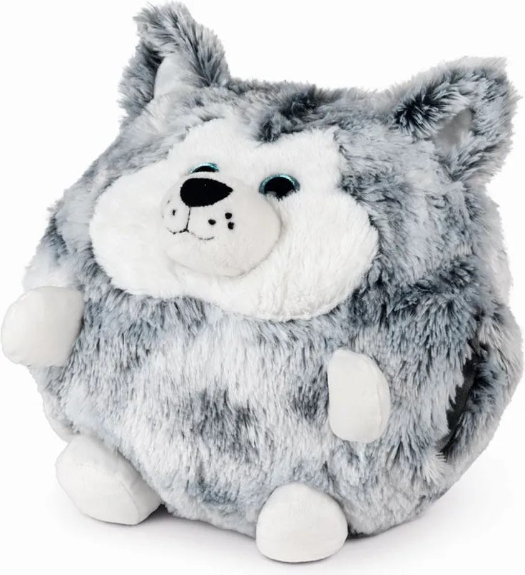 Cozy Noxxiez handwarmer én knuffel "Husky"
