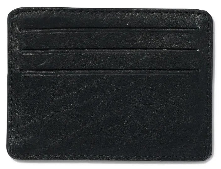 HEMA Kaarthouder Zwart Leer RFID 7.5x10