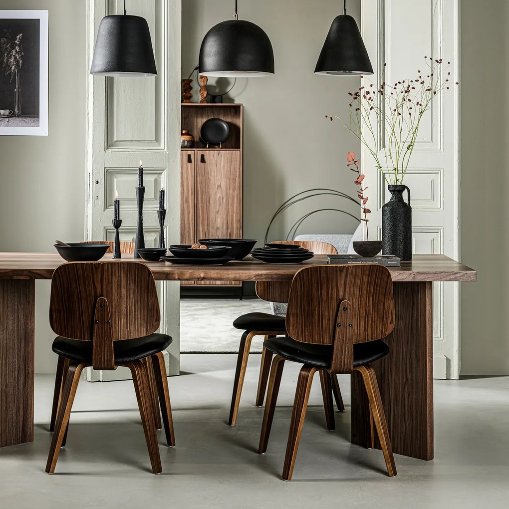 Vtwonen Classic Retro Stoel Walnoot