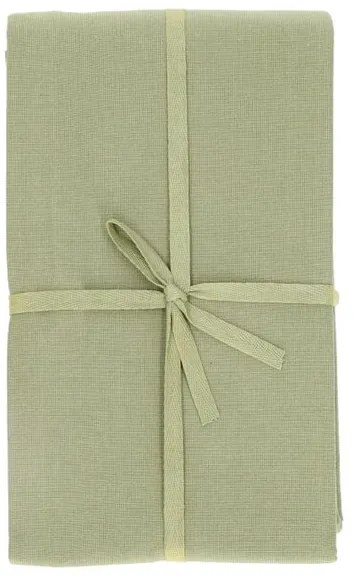 Tafelkleed rond, GOTS bio-katoen, mosgroen,Ø 180 cm