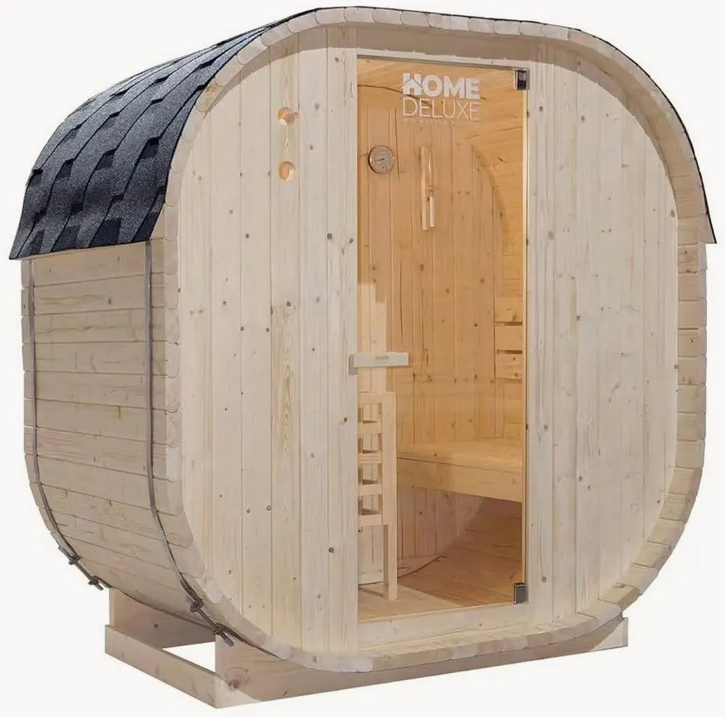 Outdoor sauna Cube voor 2 personen