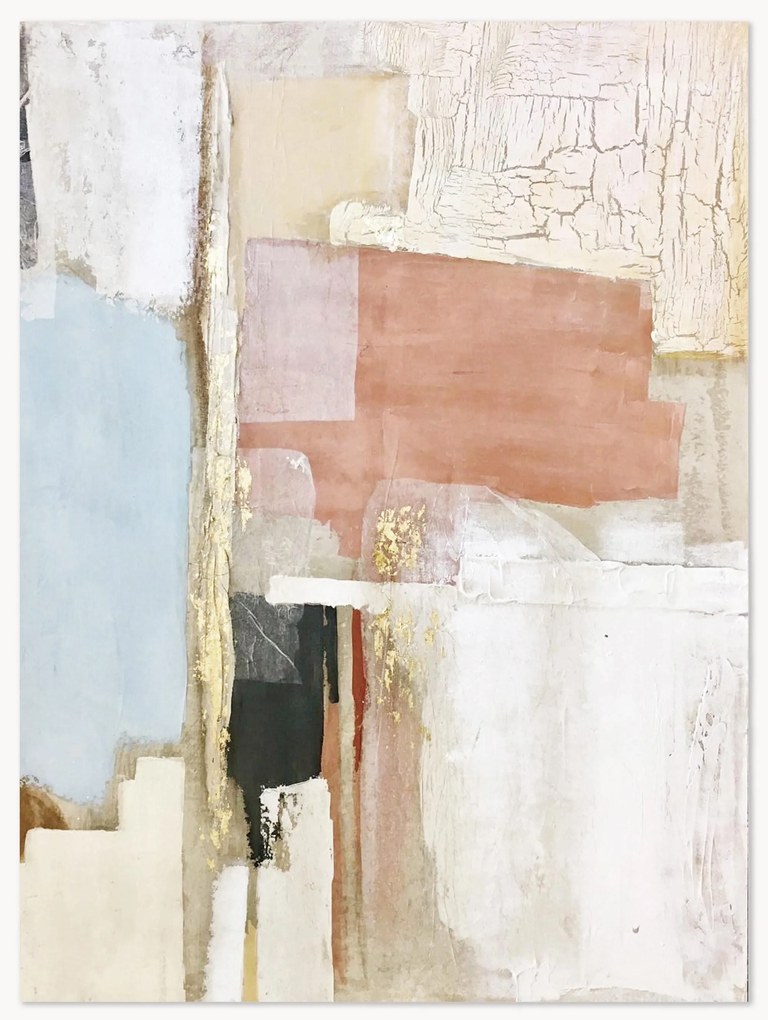 Handbeschilderde canvas Abstract Seven