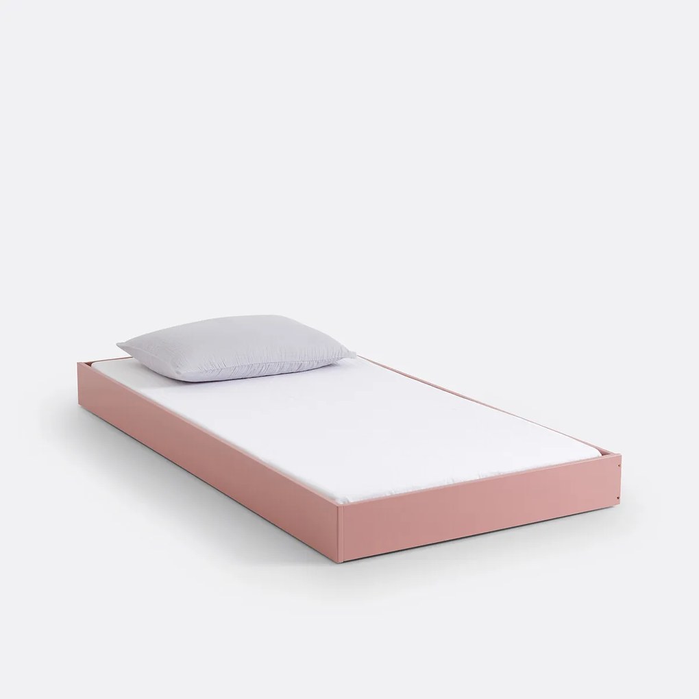 Bedlade in retro vintage stijl, 1 persoon, Adil