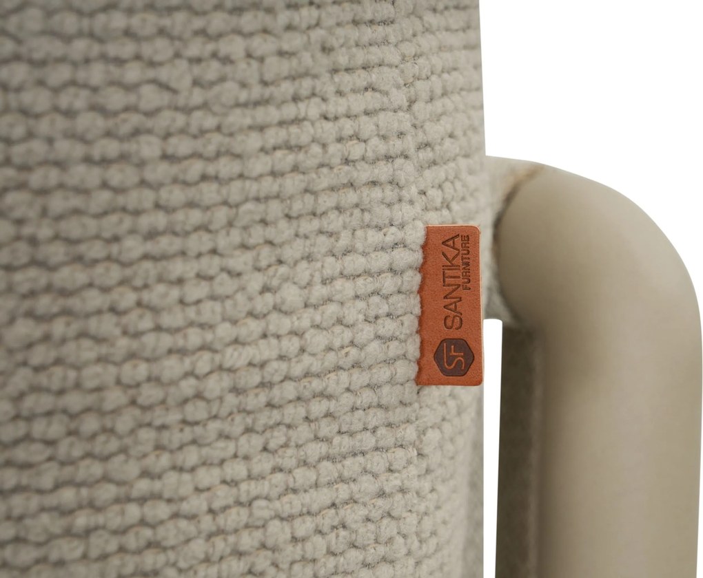 Hoek loungeset 5 personen Rope Zand/Beige  Santika Furniture Santika