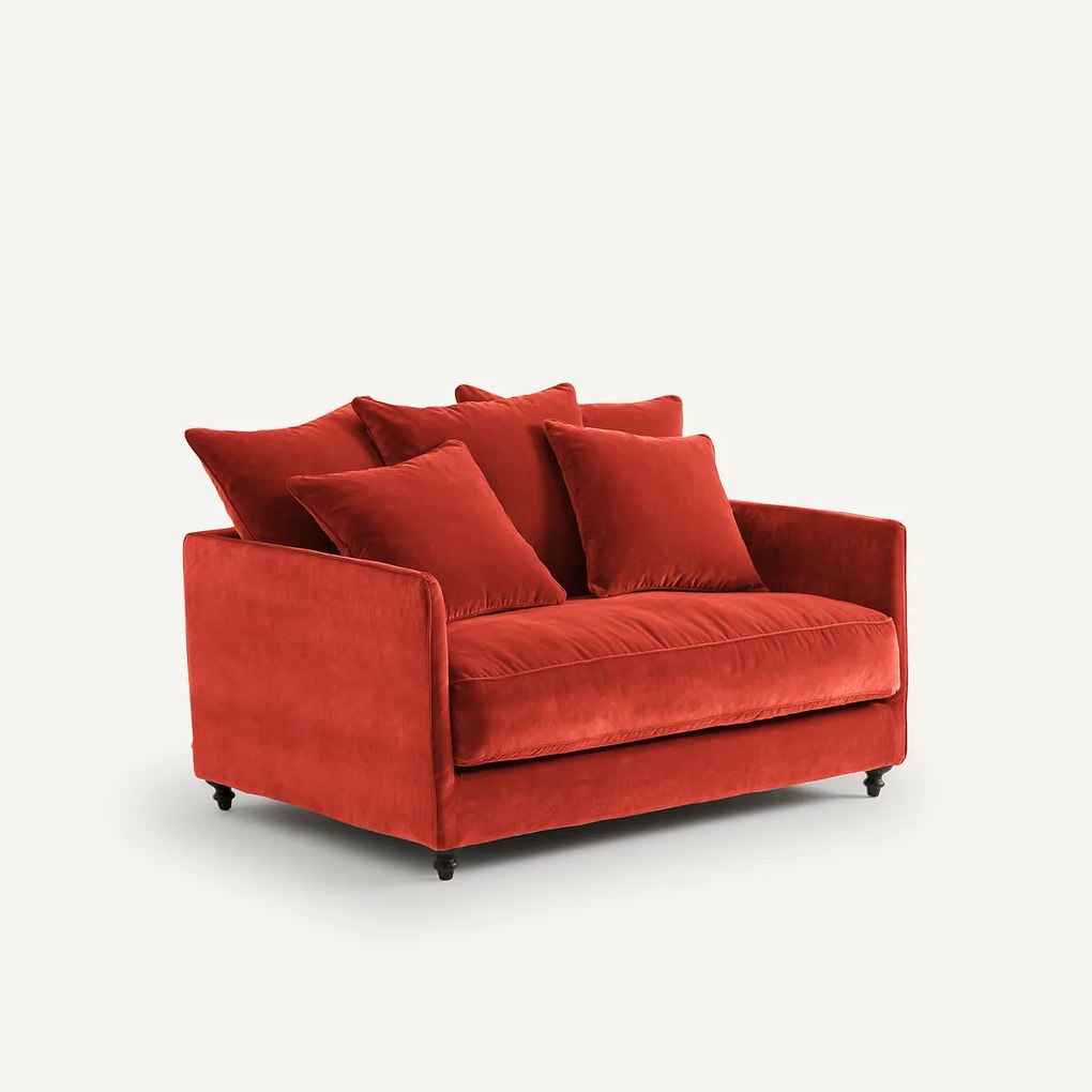 2-zits omvormbare zetel van fluweel, Lazare