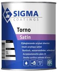 Sigma Torno Aqua Satin - Mengkleur - 1 l