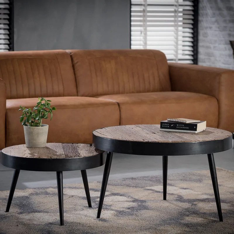 Hardhouten Salontafelset