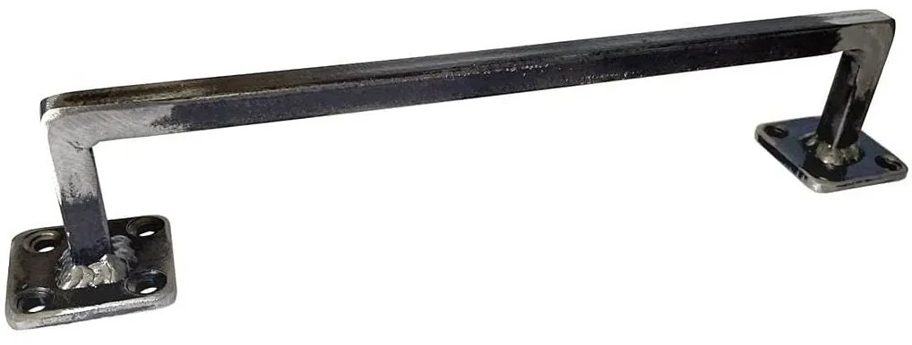 CHYRKA® Handgrepen Zwart Handvat MBG BORYSLAW Handvat - 1 Stuk Wandhandvat Grab Bar Metaal Hout Loft Handgemaakt