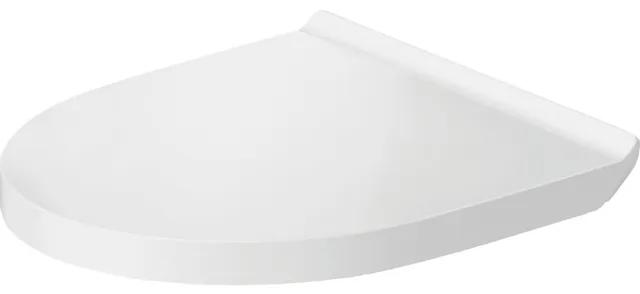 Duravit DuraStyle Basic WC-zitting 33.1x38.5x4.2cm met softclose Kunststof wit Glanzend 0021390000