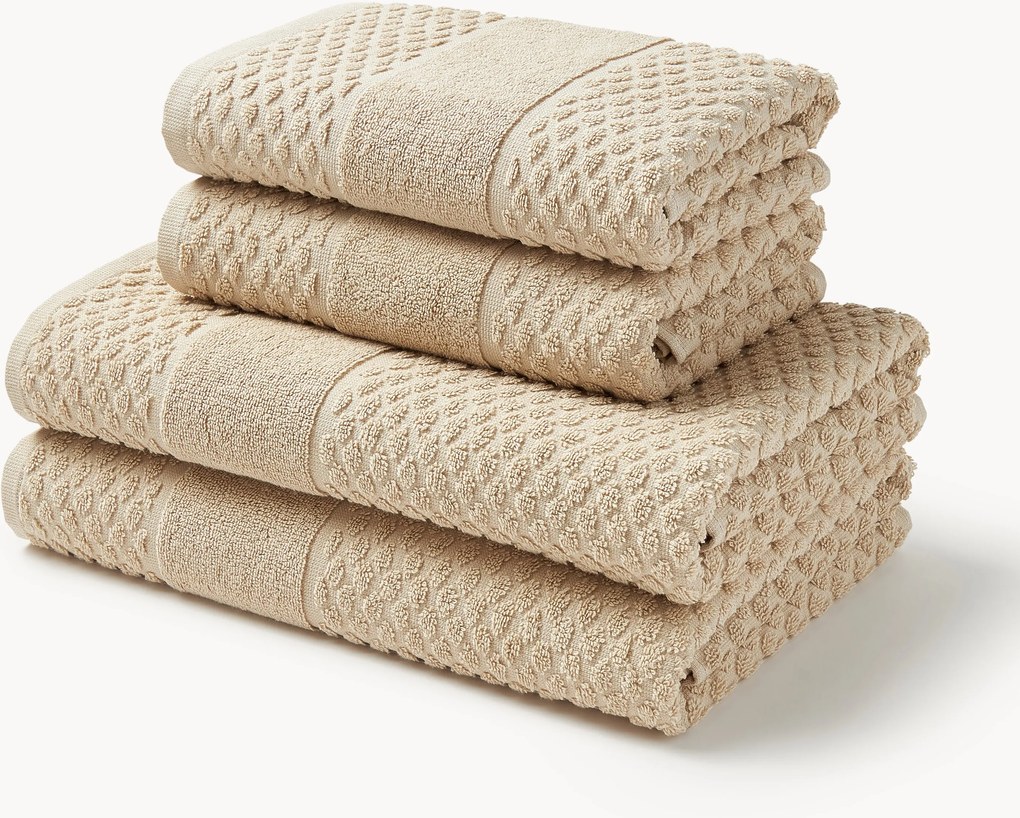 Handdoekenset Katharina, in verschillende setgroottes