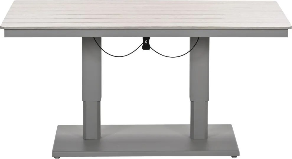 Garden Impressions Brugge verstelbare loungetafel 150x87 cm - taupe