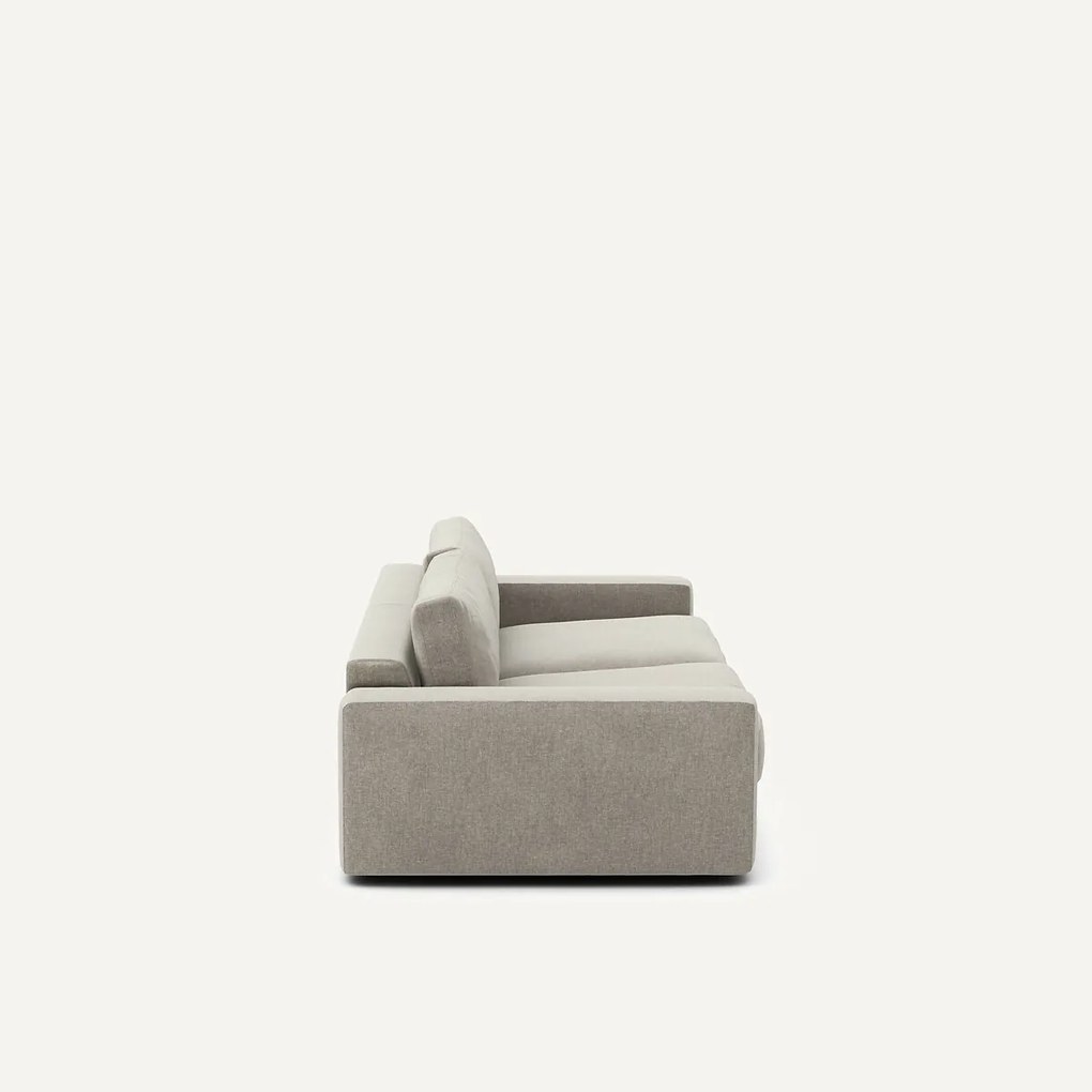 Slaapbank in chenille fluweel, Skander