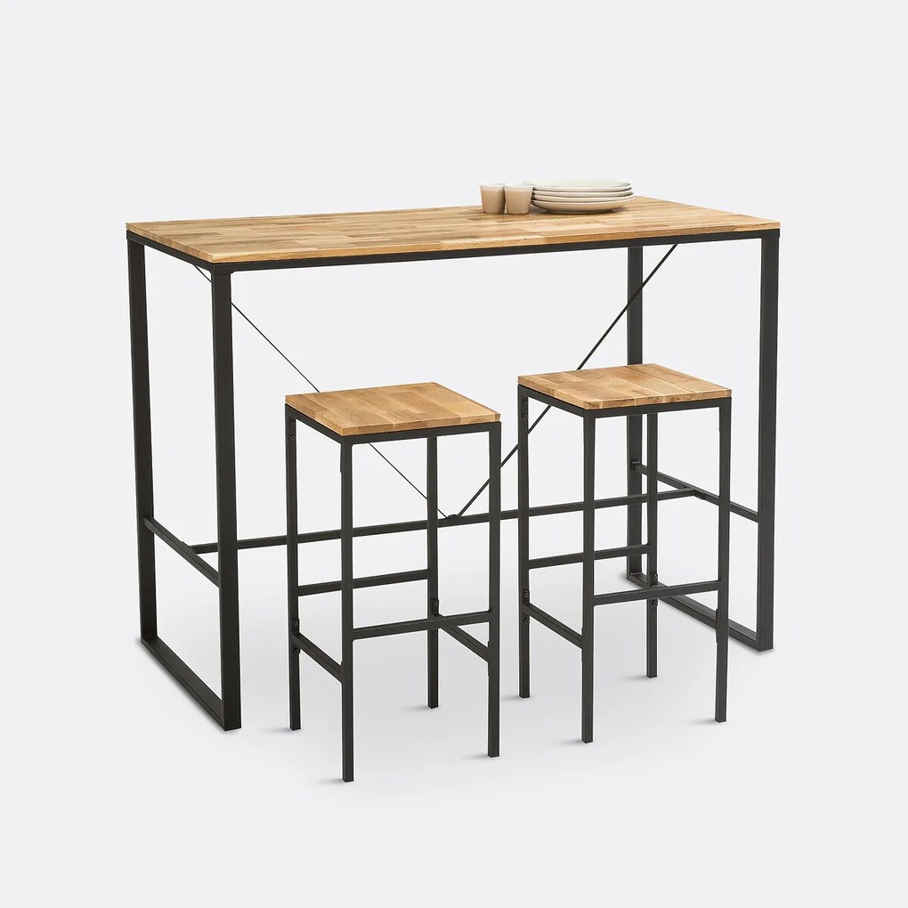 Set van 2 hoge barkrukken, Hiba