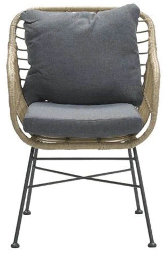 GI Margriet wicker dining tuinstoel - Naturel