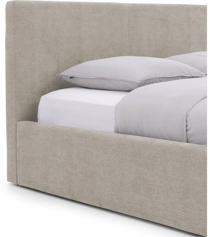 Goossens Bedframe Mysen Storage, 160 x 200 cm met storage, met 2x lattenbodem