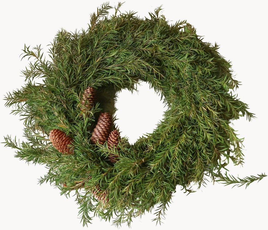 Handgemaakte krans Evergreen Pine
