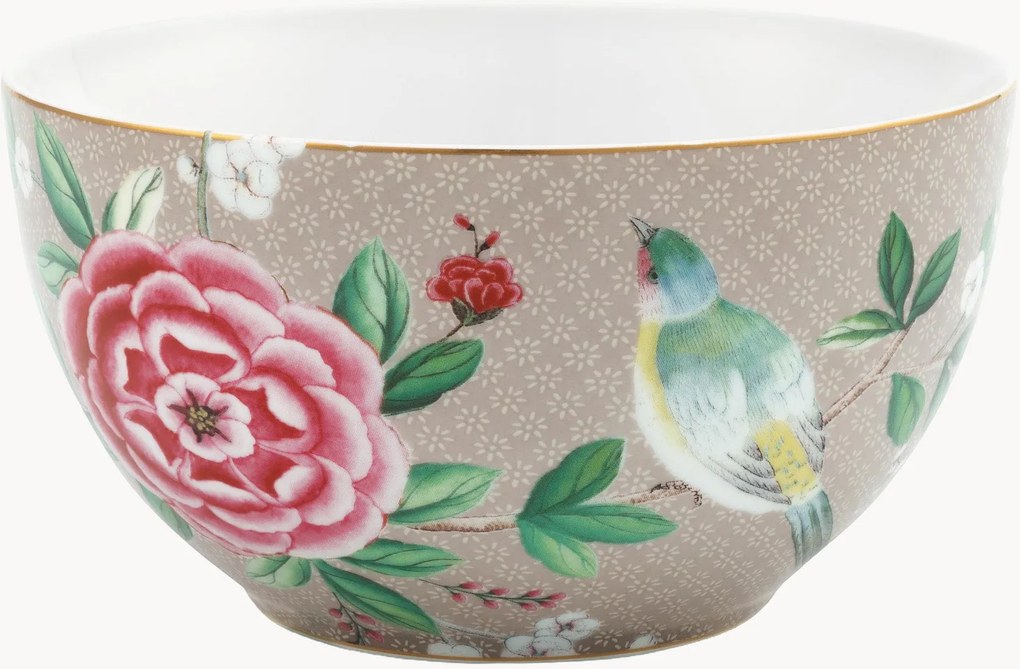 Porseleinen kleine schalen Blushing Birds, 2-delig