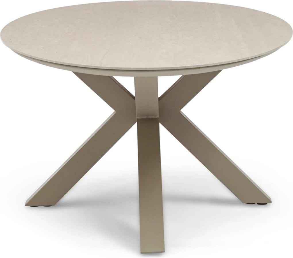 Tuinset 6 personen 240 cm Rope Taupe Domani Furniture Trivento/Lunea
