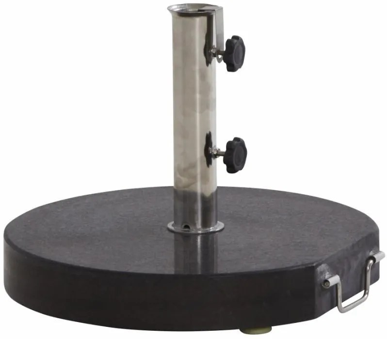 4 Seasons Outdoor | Azzurro Parasol Ø 300 cm Taupe Parasol taupe weerbestendig