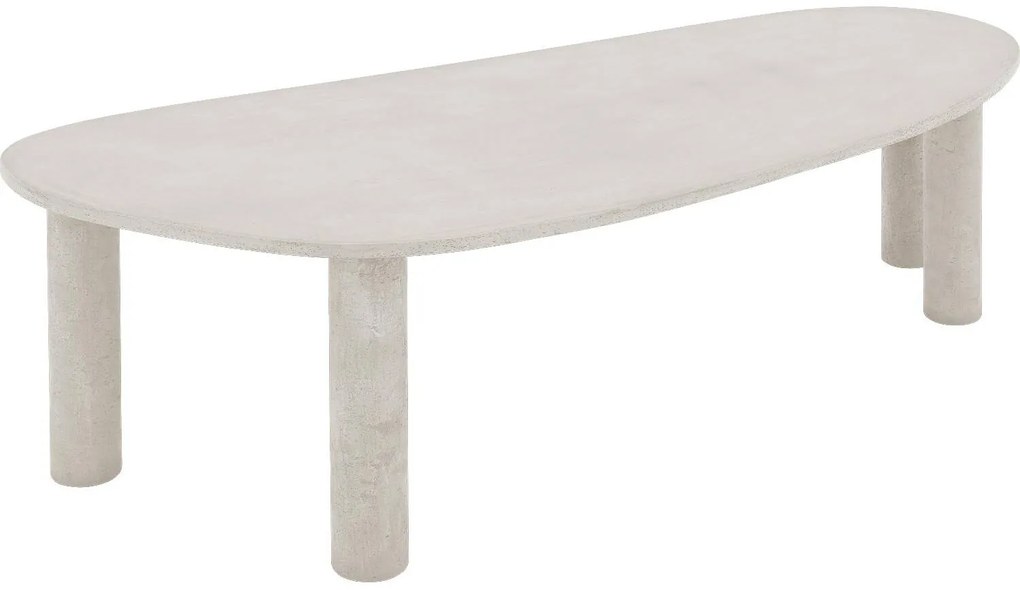 Goossens Eettafel Stone, Organisch 270 x 120 cm