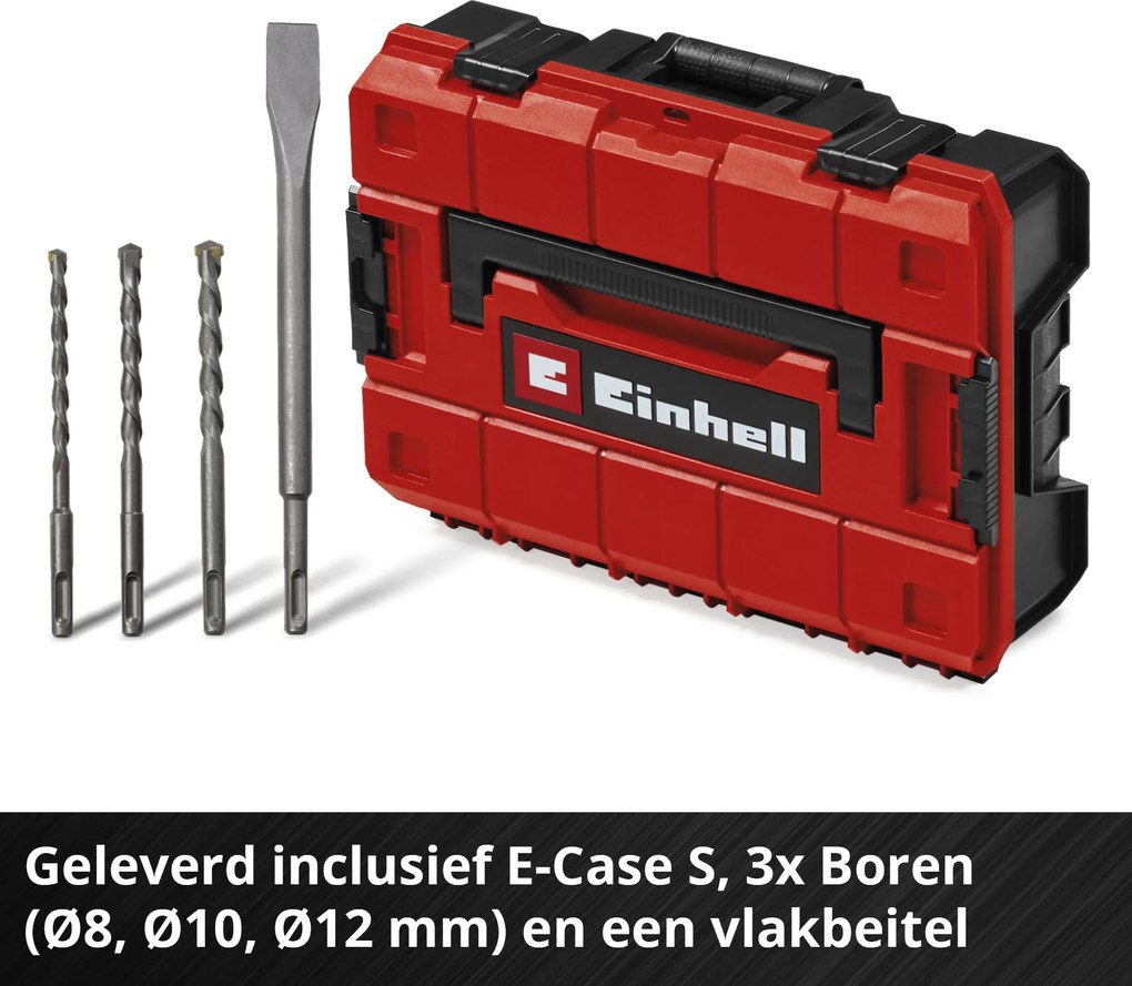 Einhell TP-HD 18/28 Li BL+4 (1x3,0Ah+) - PROFESSIONAL Accu Boorhamer - Power X-Change