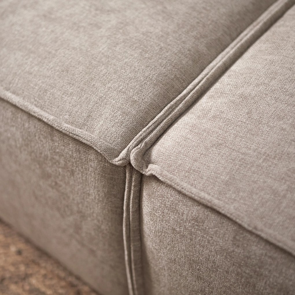 PEPP Interiors Play Beige Bank Met Chaise Longue Rechts Tesla 2003