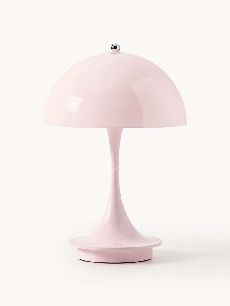 Mobiele dimbare LED tafellamp Panthella H 24 cm, ontwerp Verner Panton