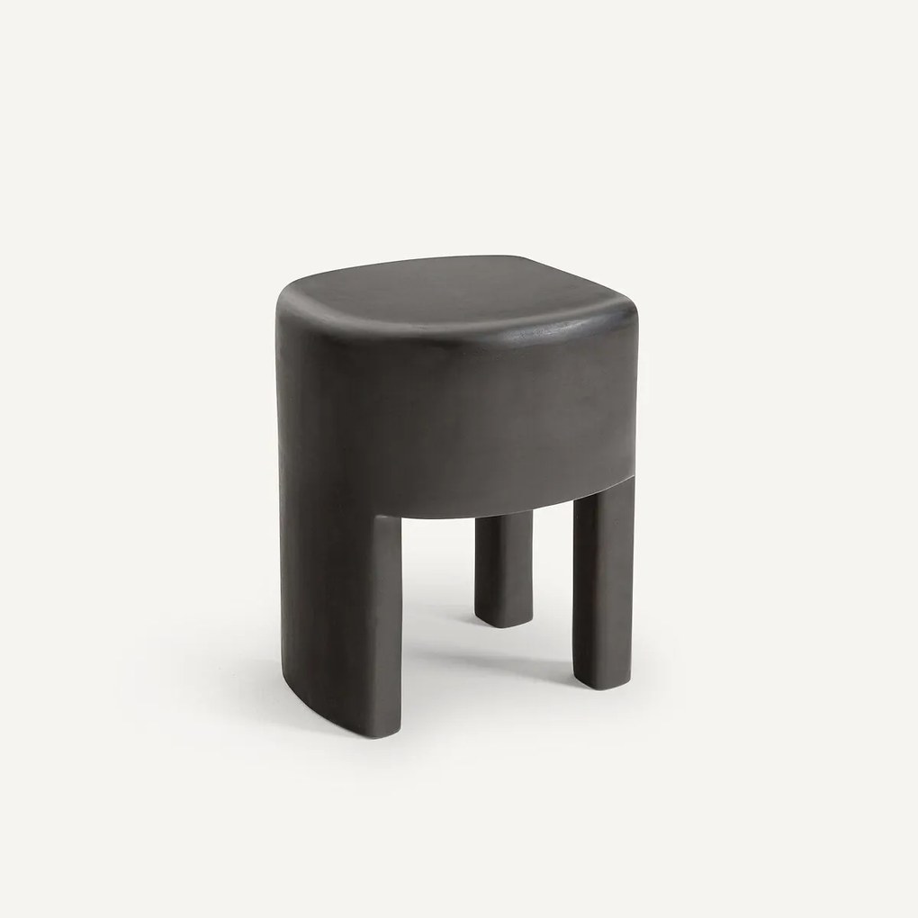 Beschilderd mangohouten bijzettafeltje, Oreus