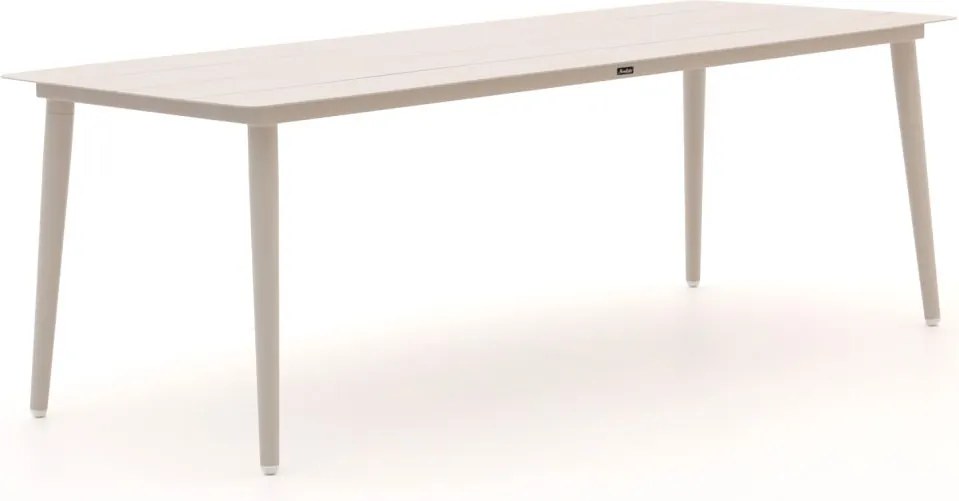Tuin eettafel Manifesto  | Rechthoekig  | Tuintafel Aluminium | 220x90cm | 6 personen | Kees Smit Tuinmeubelen