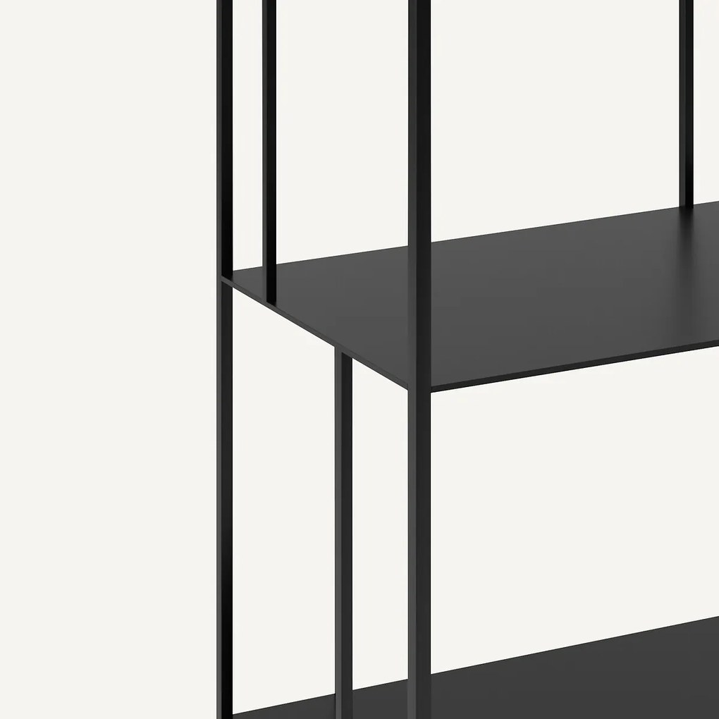 Stalen metalen boekenrek H240 cm, Parallel XL