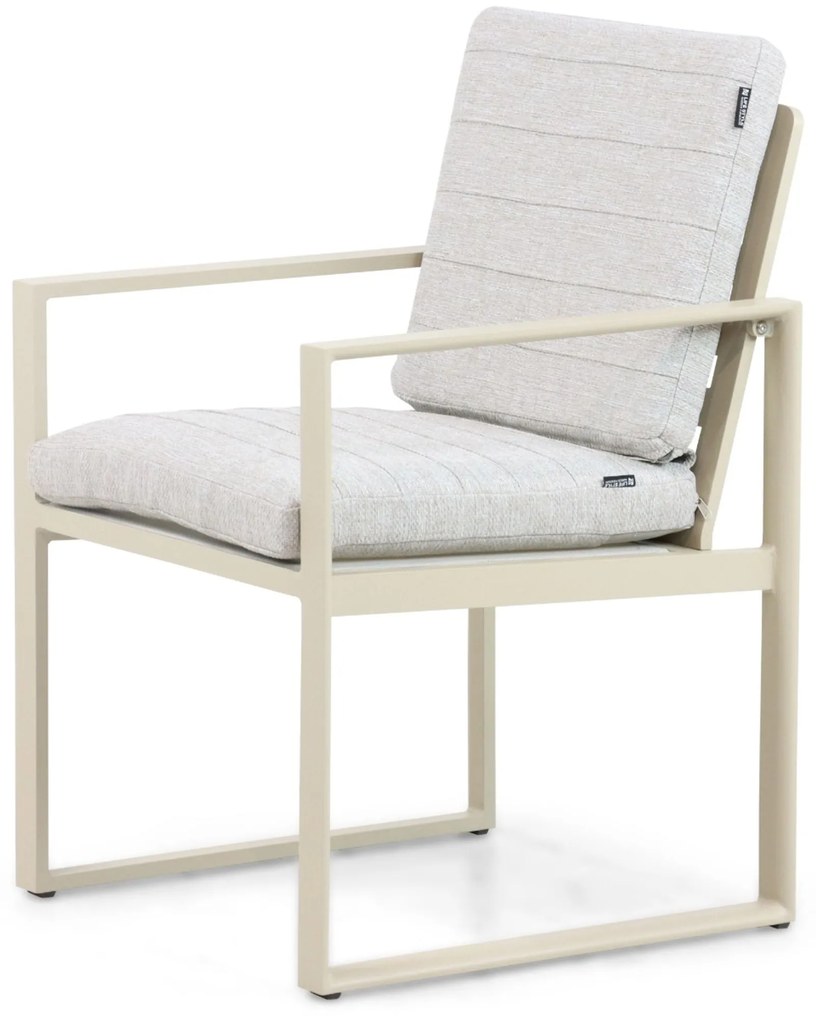Tuinstoel Aluminium Taupe-naturel-bruin Lifestyle Garden Furniture Nuno