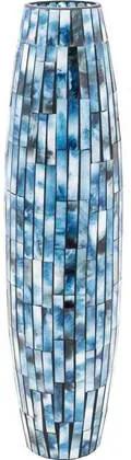 Kare Vaas Mosaico Blauw 59cm