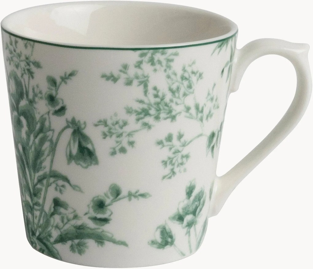 Porseleinen mokken Thurston Bloom, 4-delig