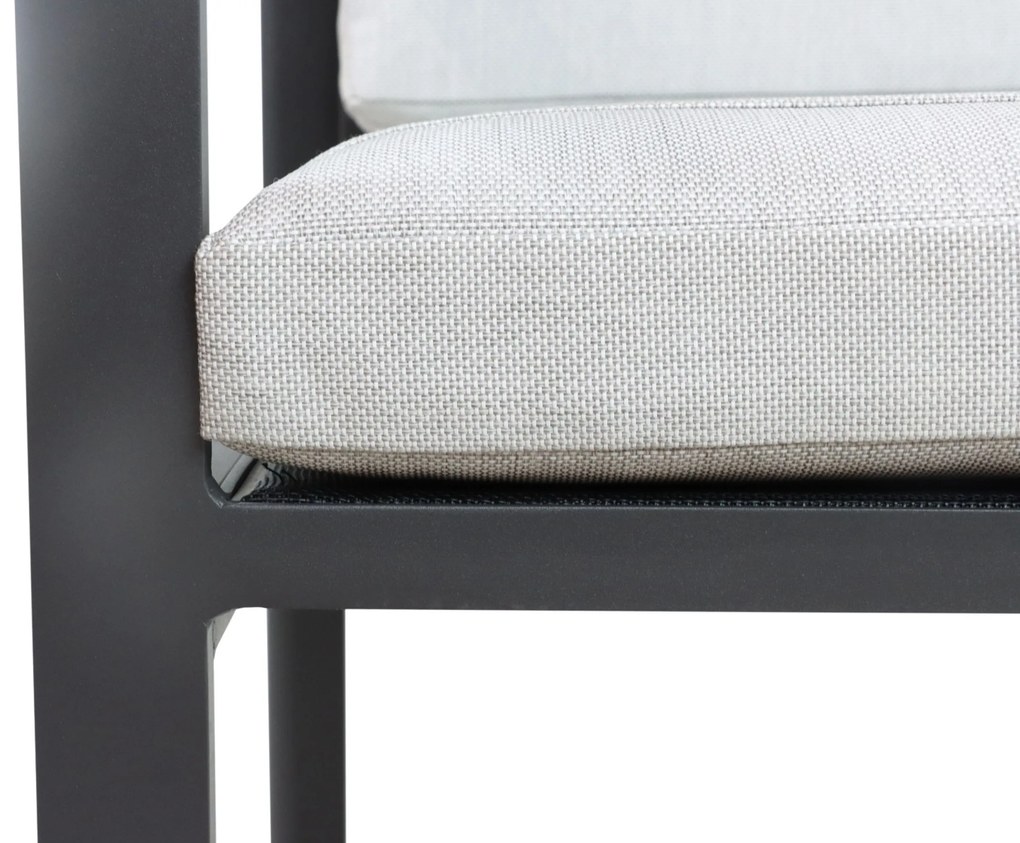 Tuinstoel Aluminium Grijs-antraciet Lifestyle Garden Furniture Nuno