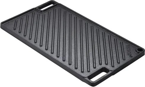 VEVOR 9,7"x16,7" omkeerbare bakplaat, gietijzeren platte bakplaat