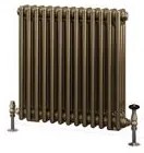 Eastbrook Rivassa 3 koloms radiator 60x60cm staal 1060W brons