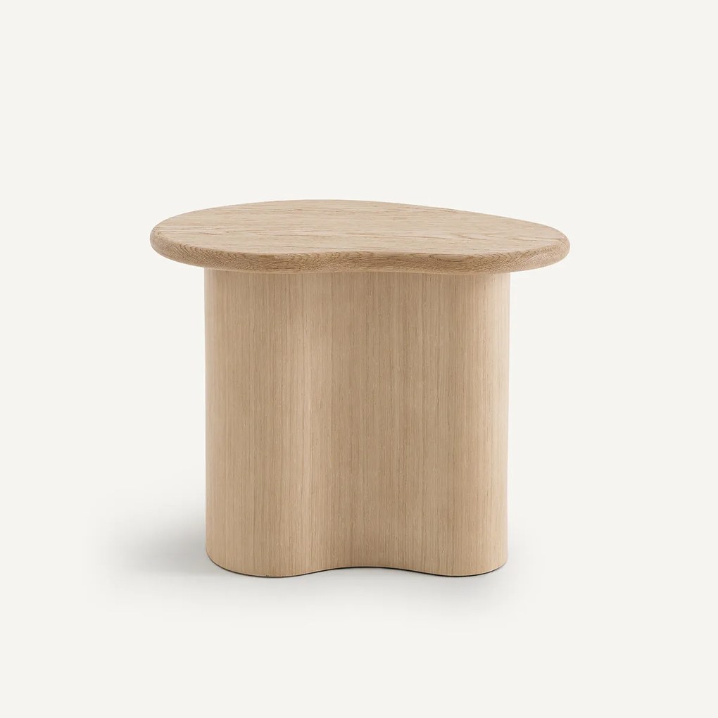 Bijzettafel, gezandstraald eiken, Phlu