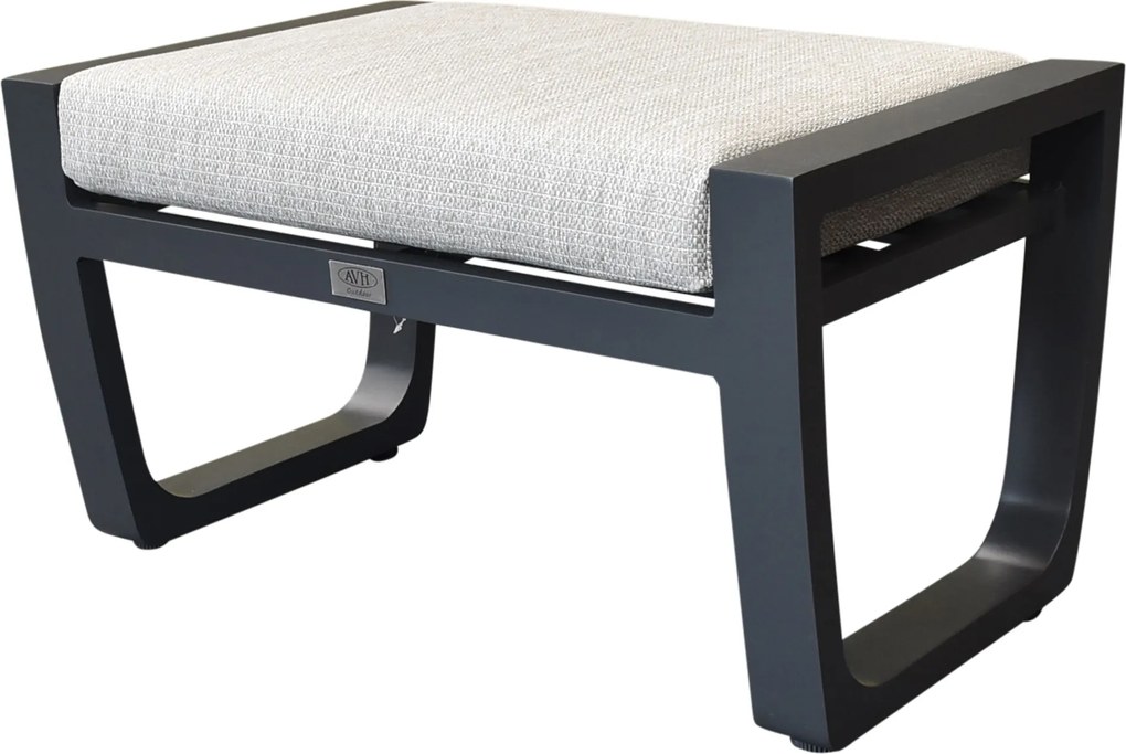 Angelo voetenbank antraciet