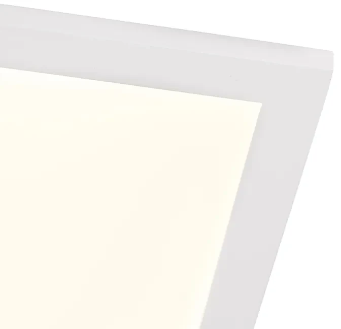 Modern LED paneel staal 120 cm incl. LED 4-staps dimbaar - Liv Modern Binnenverlichting Lamp