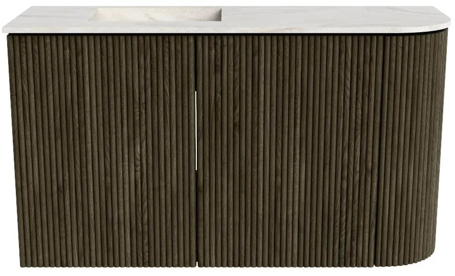 Mondiaz Joya DLux 70cm toiletmeubel ronding rechts shadow met wastafel faye links 1 kraangat ostra