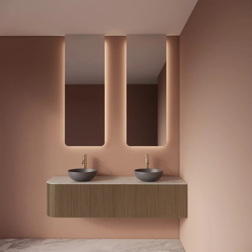 Gliss Design Lucis spiegel rechthoekig 50x120cm met handsensor
