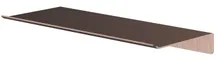 Hotbath &MORE Planchet - 30cm - inclusief bevestigings rails - Geborsteld koper PVD SH030BCP