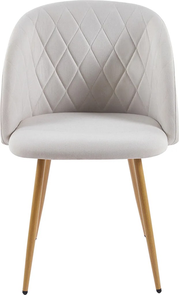 Set 2 Velt Stoffen Stoelen