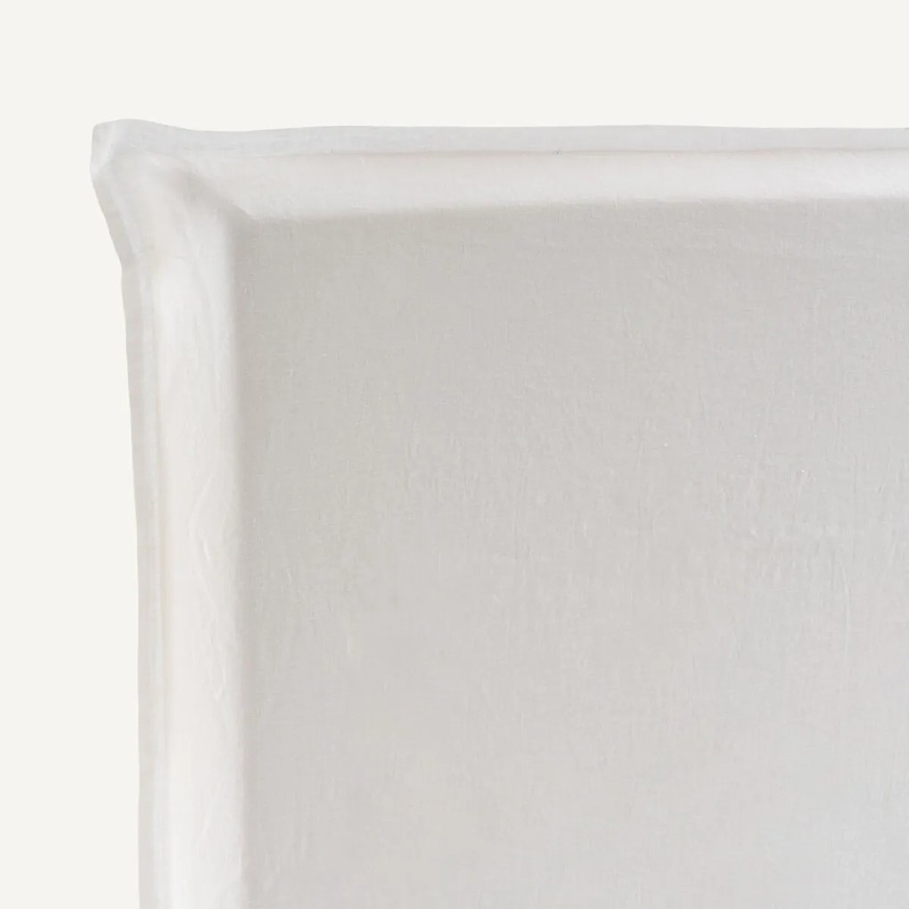 Hoes in gewassen linnen voor hoofdbord H135 cm, Sandor