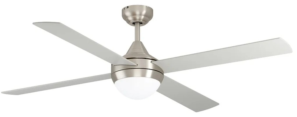 EGLO Varadero 35083 | Plafondventilator 122CM Nikkel/Zilver | Inclusief Lamp