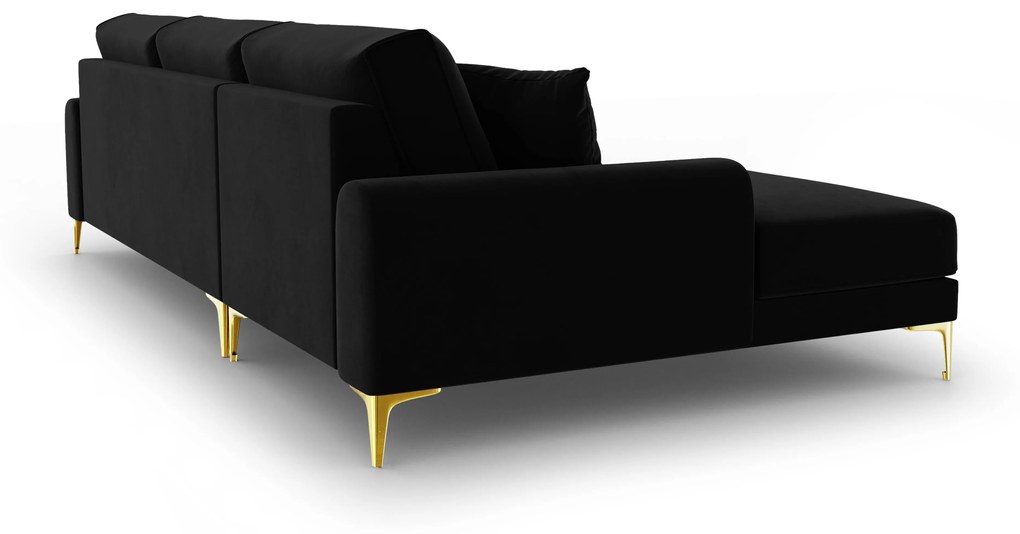 4.5-zitshoekbank Madara links velvet | Mazzini Sofas