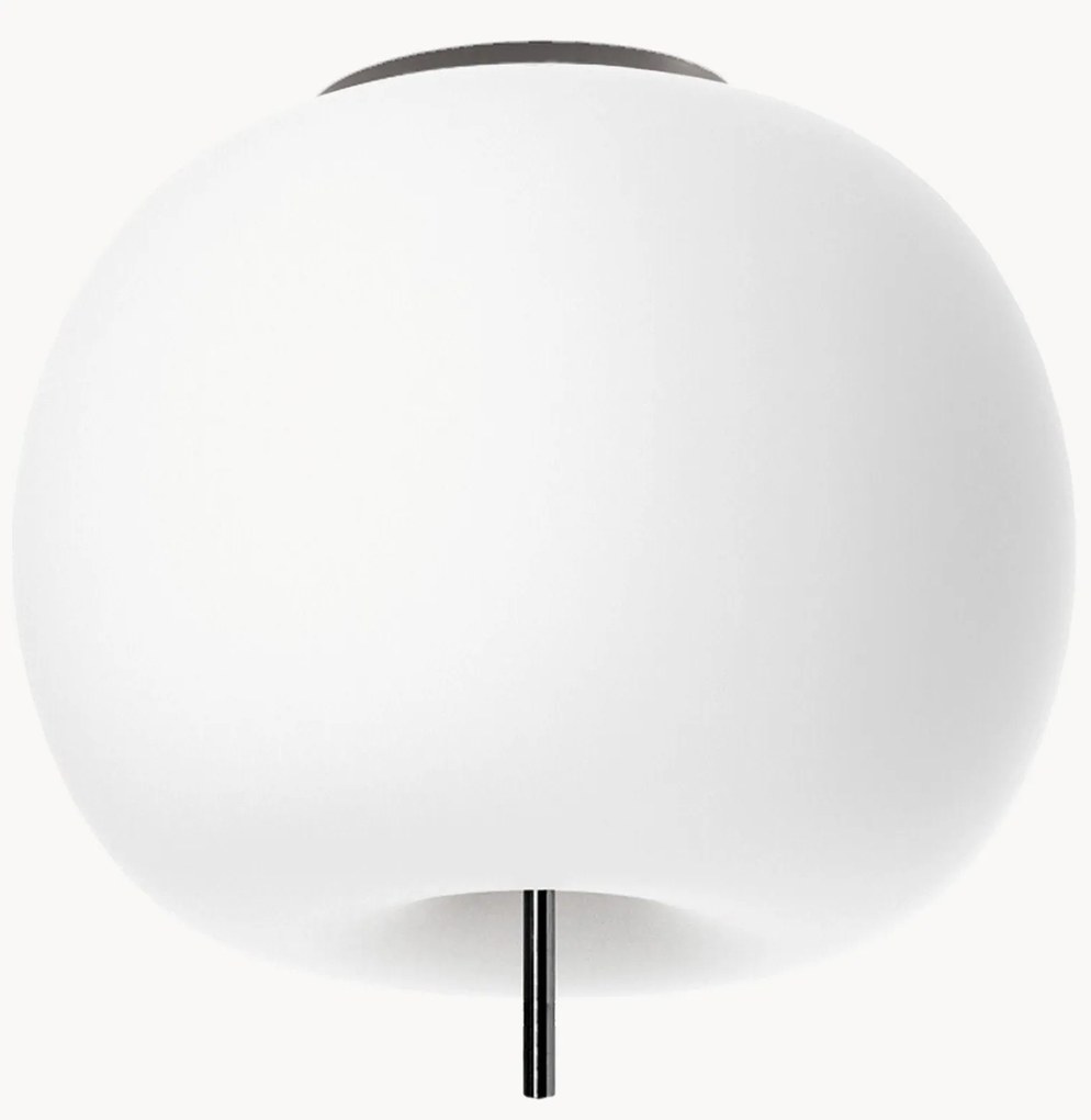 Dimbare plafondlamp Kushi, mondgeblazen