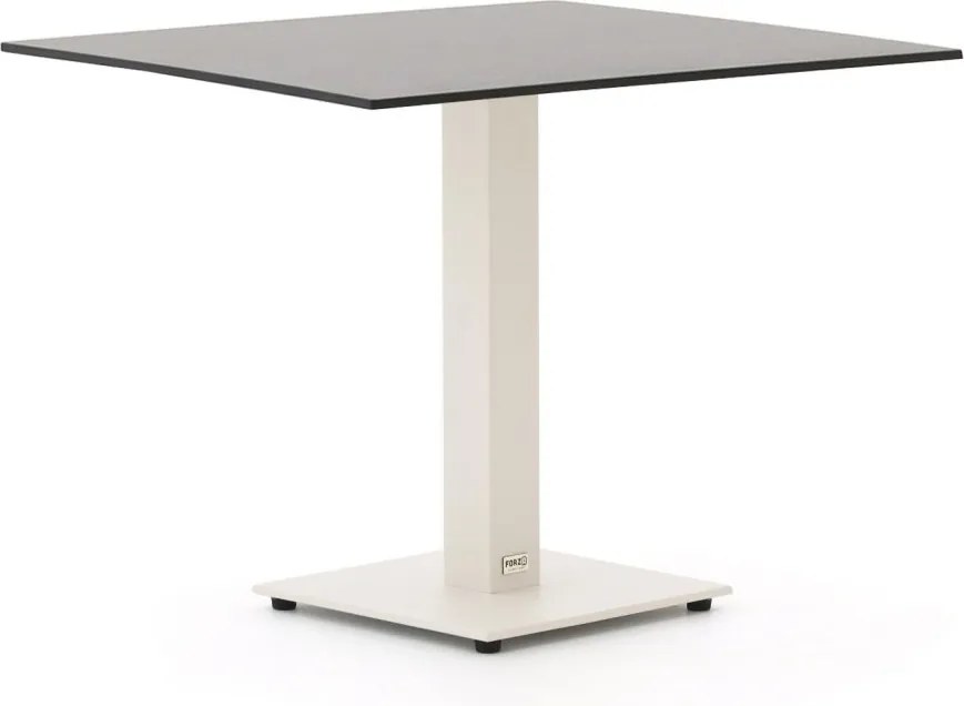 Tuin eettafel Forza  | Vierkant  | Tuintafel Kunststof | 80x80cm | 2 personen | Kees Smit Tuinmeubelen